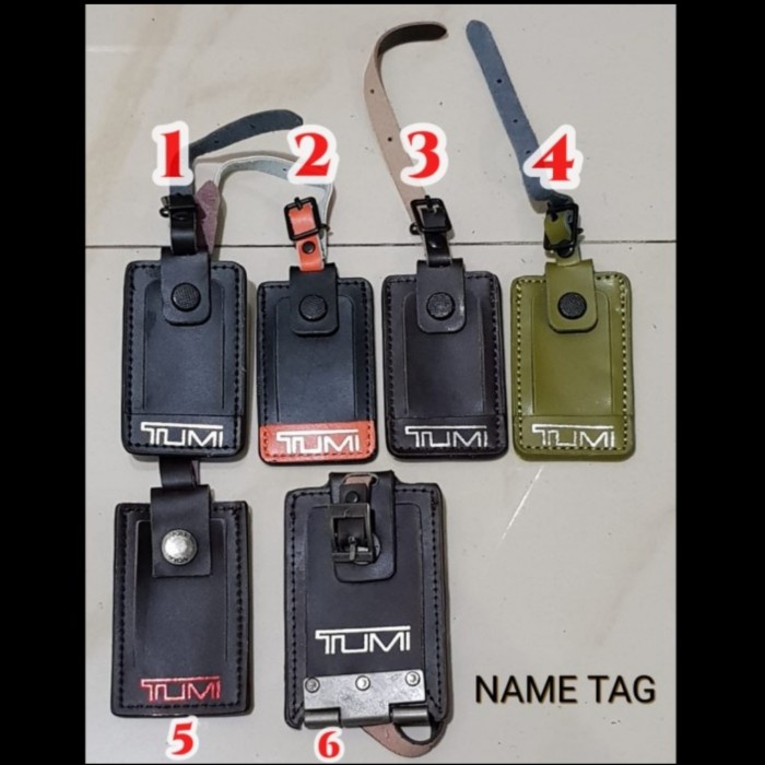 

Produk Unggulan Name Tag Kulit Tumi Hemat