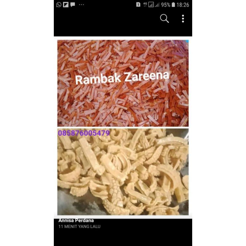 

kerupuk rambak homemade
