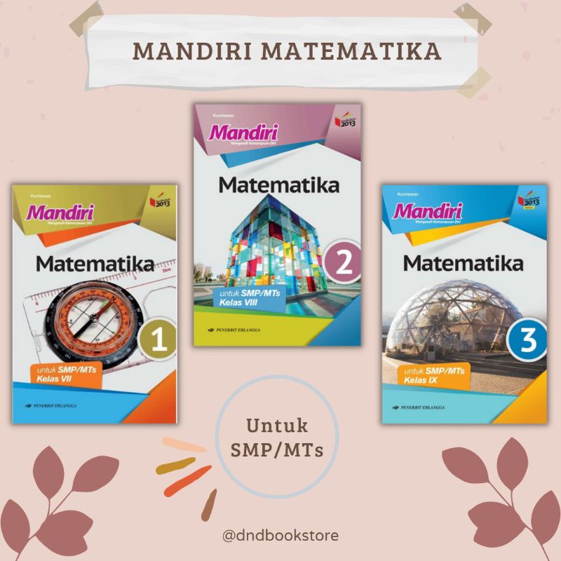 Mandiri Matematika SMP Kelas 7 8 9
