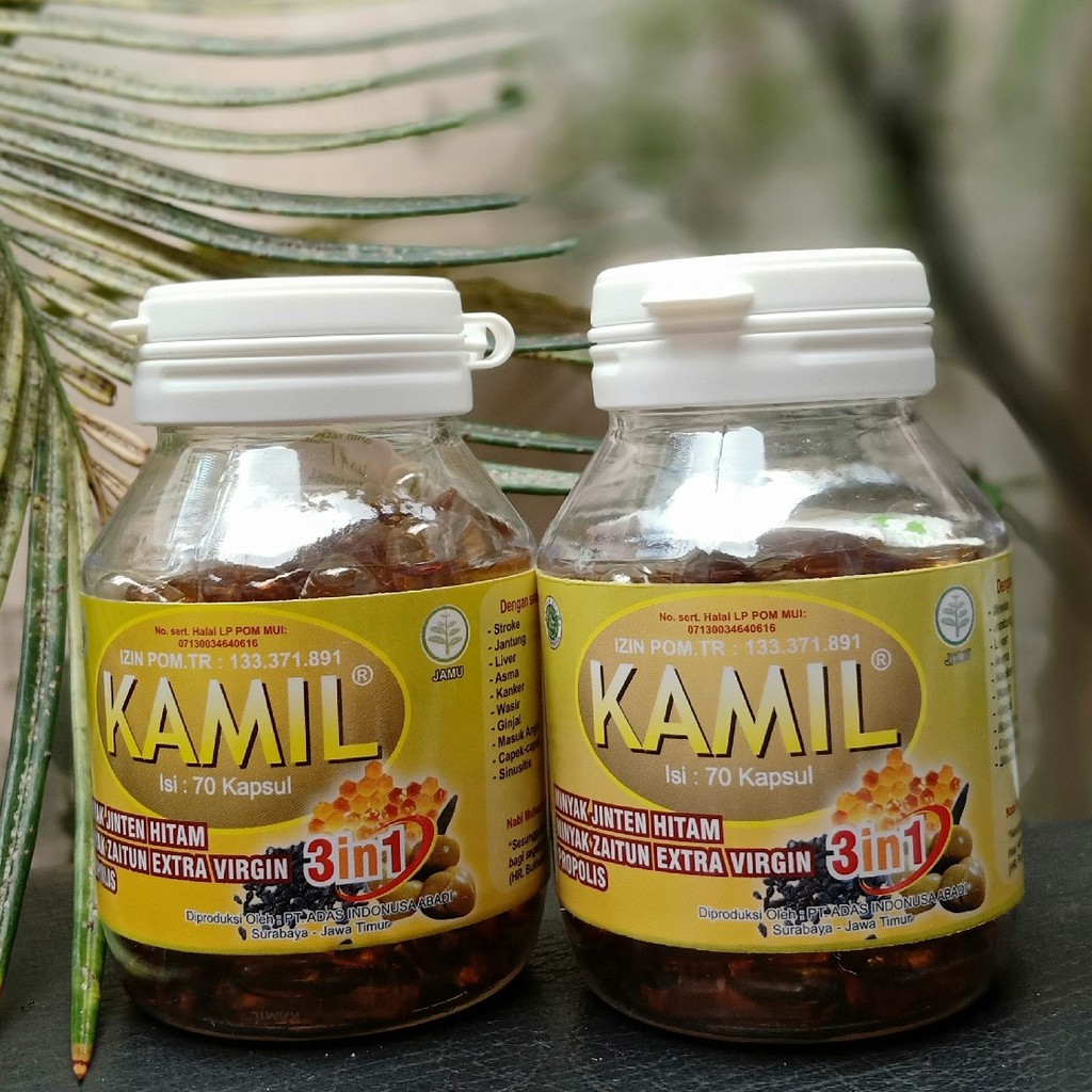 Kamil 3 in 1 kemasan kecil isi 70 kapsul