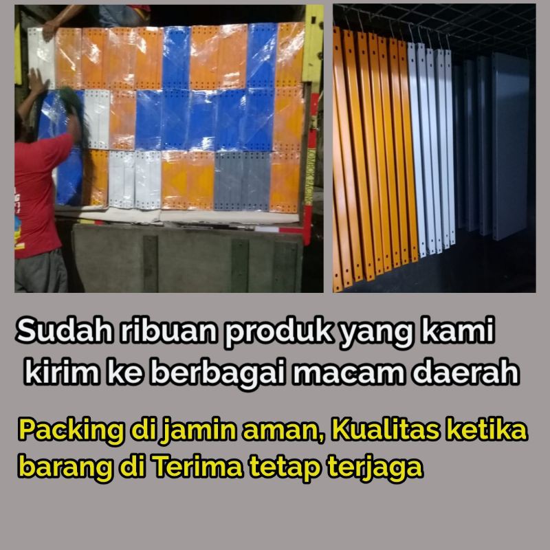 Rak Besi Susun Siku / Tingkat - Rak Serbaguna display Produk