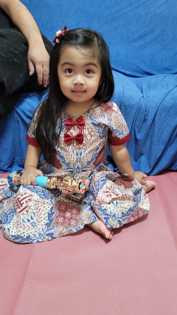 Dress Anak Aksa Batik Claressa Mahatma