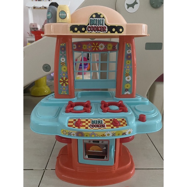 PRELOVED mini kitchen set/mainan kitchen anak/mainan dapur anak/kitchen set toys/kitchen set anak