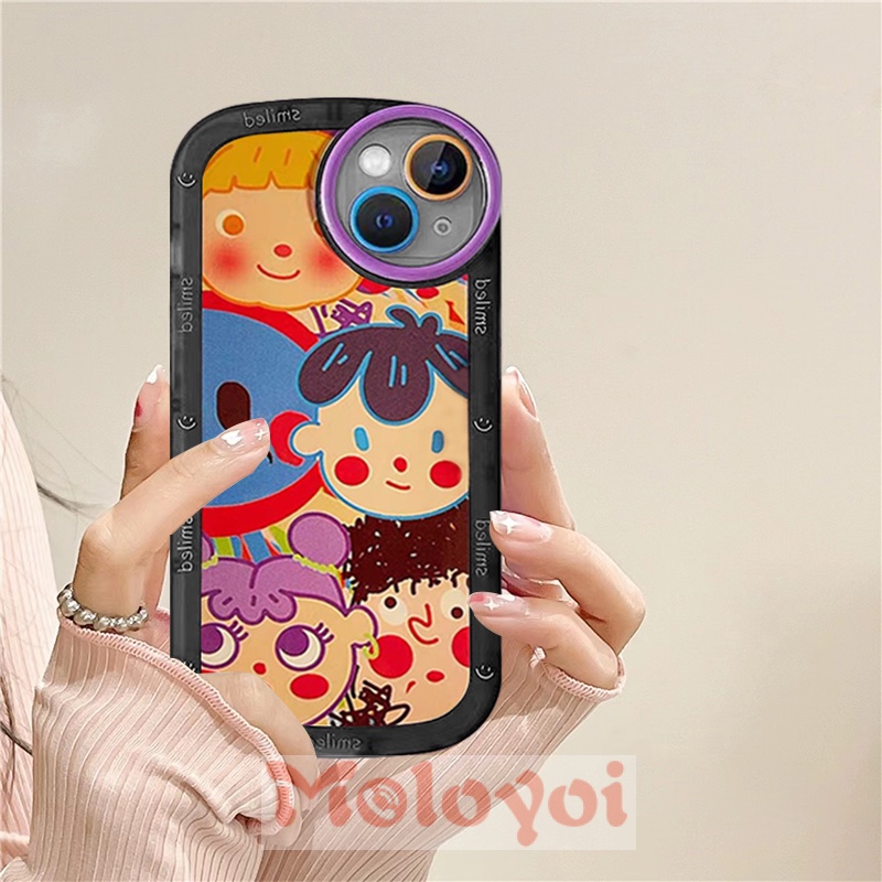 Casing Oppo A16 A15 A5s A53 A96 A5 A9 A31 2020 A95 A12 A33 A7 A3s A76 A15s A74 A54 A11K A35 A36 Motif Kartun