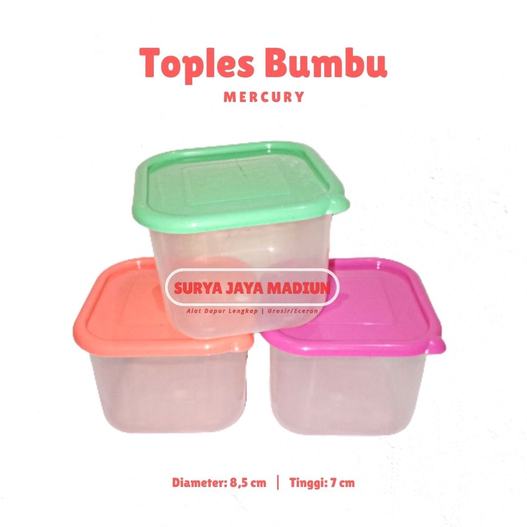 Toples Bumbu Dapur | Toples Mini | Toples Plastik