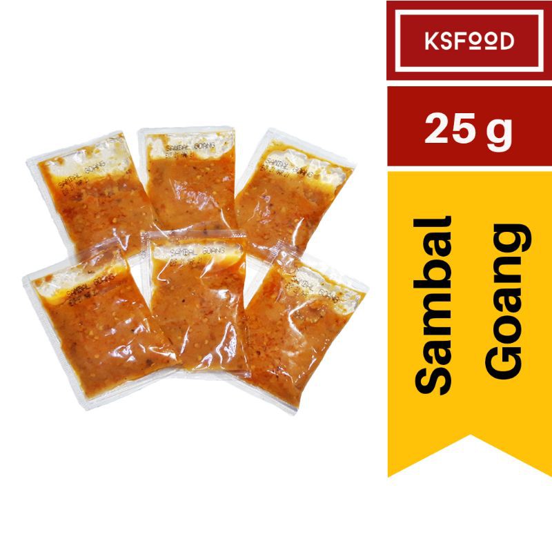 

Sambal Goang 25 gram (Harga Untuk 1 Sachet)
