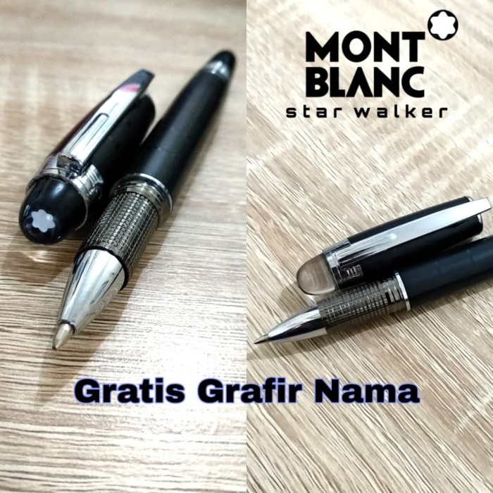 

Pulpen - Sign Pen Pulpen Mewah Montblanc Star Walker Gratis Grafir Nama