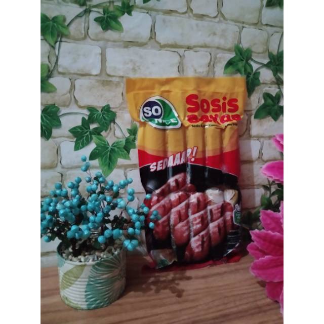 

Sonice sosis bakar sapi 500gr