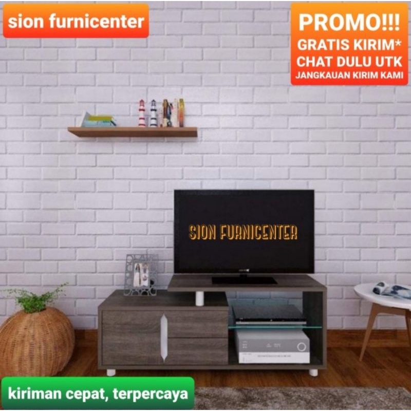 meja tv minimalis / rak tv minimalis / kabinet tv / lemari tv / rak tv / credenza tv / bufet tv / me