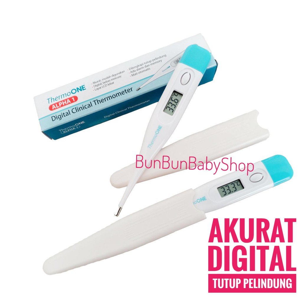 ALPHA 1 Thermometer Digital Bayi Termometer Suhu Badan ...