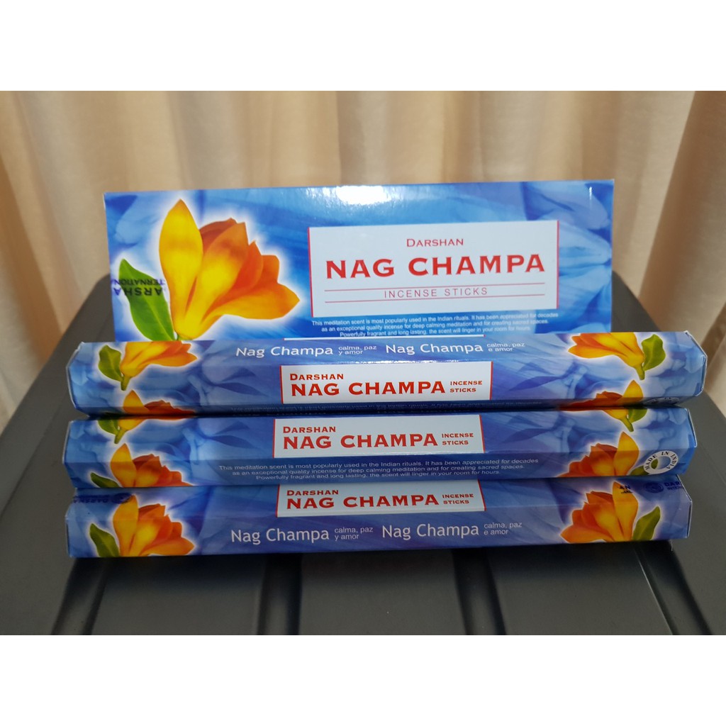 Dupa Hio Nag Champa Hexa Handmade isi 20 batang by Darshan India