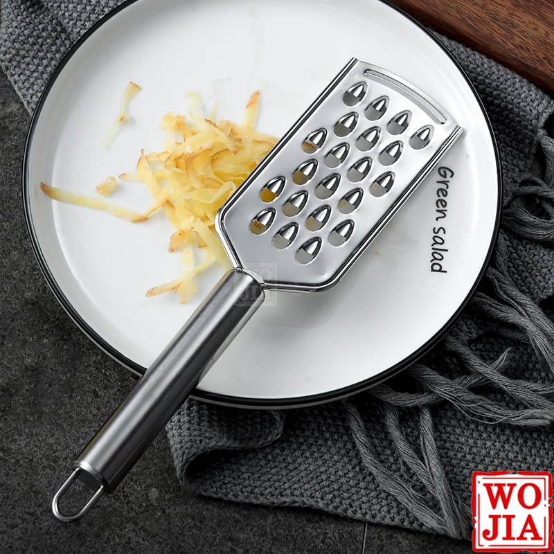 Parutan Keju Stainless Anti Karat Serbaguna Sayur Wortel Cheese Grater