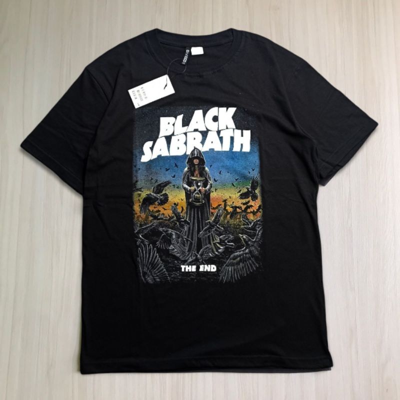 KAOS BAND BLACK SABBATH H&M | BAJU BLACK SABBATH FULL TAG PREMIUM