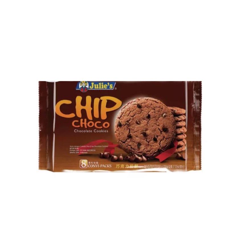 

Julies Choco Chip 200 gr x 2 pcs