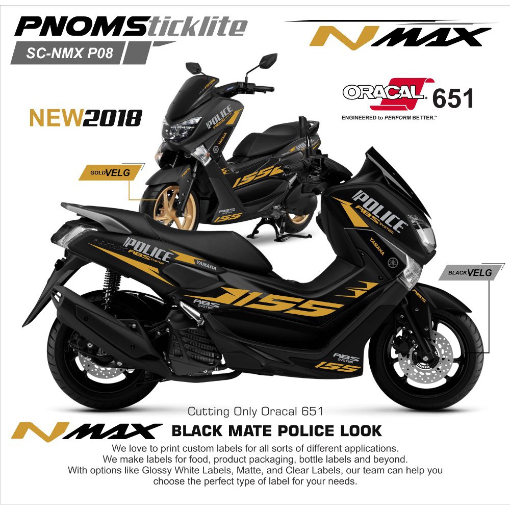 Cutting Sticker Motor Nmax Shopee Indonesia