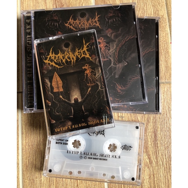 Kaset Pita - Conceived - Tutup Lawang Sigotaka - Indonesian Brutal Death Metal