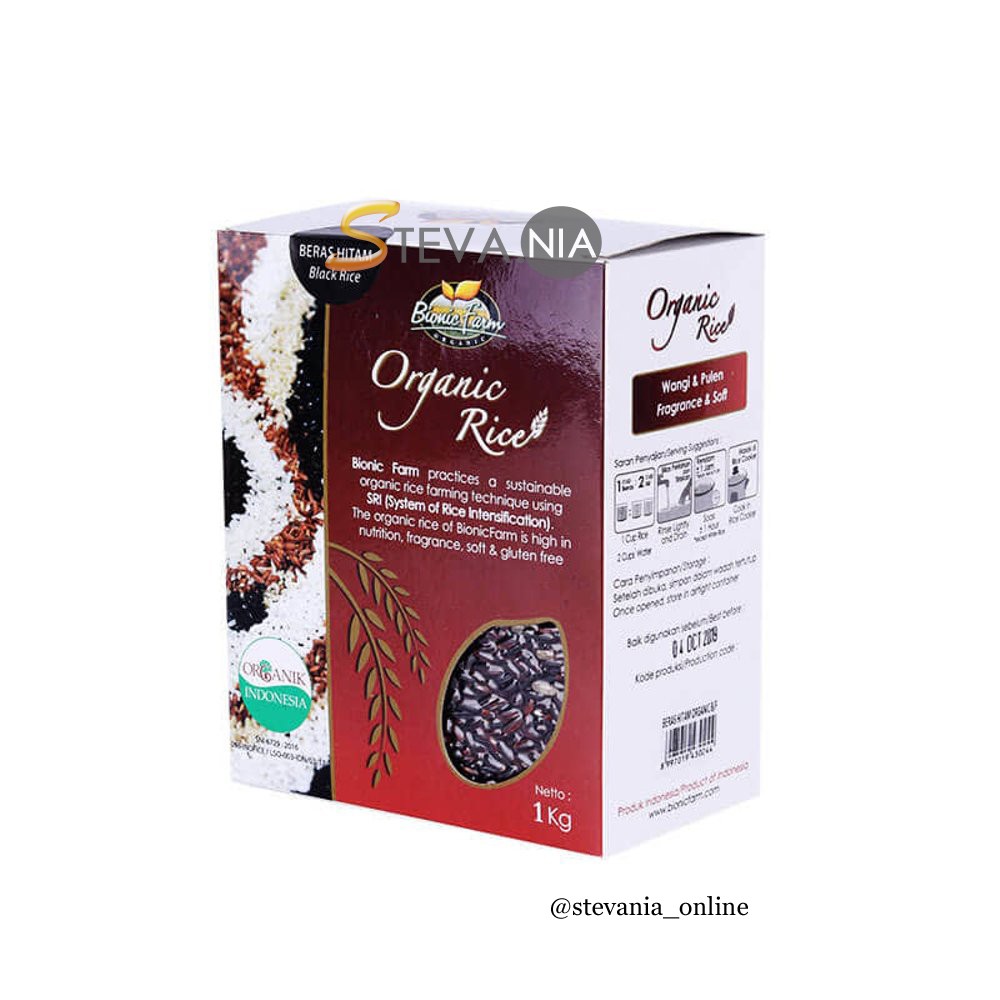 

Bionic Farm Beras Hitam Organic 1kg