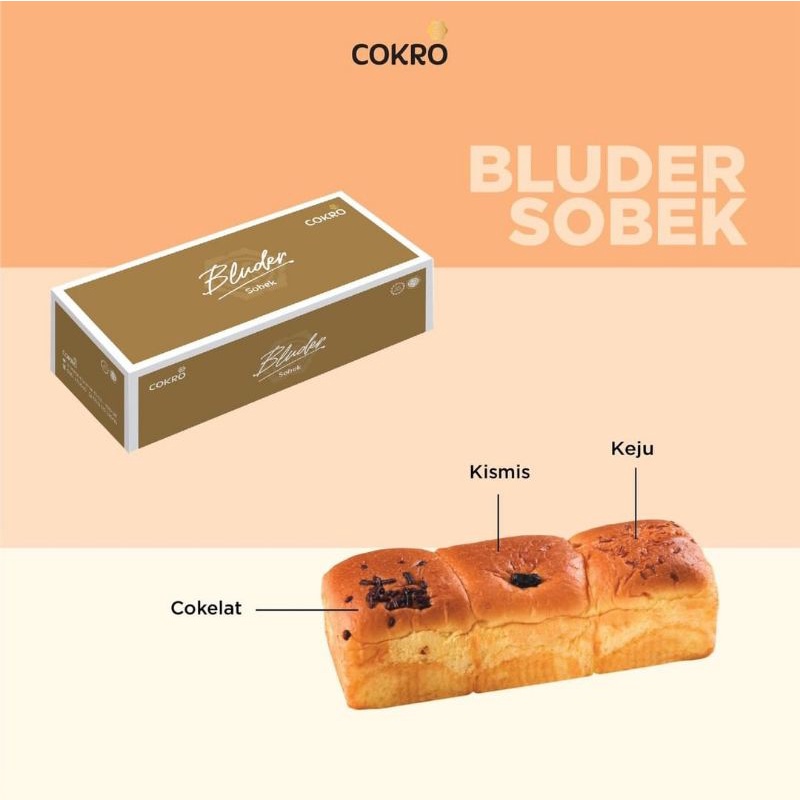 

Bluder Sobek Cokro / Bluder Cokro isi 3 rasa Oleh-oleh Khas Madiun