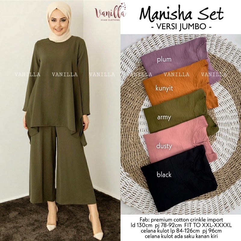 MANISHA JUMBO SET BY VANILLA FASHION