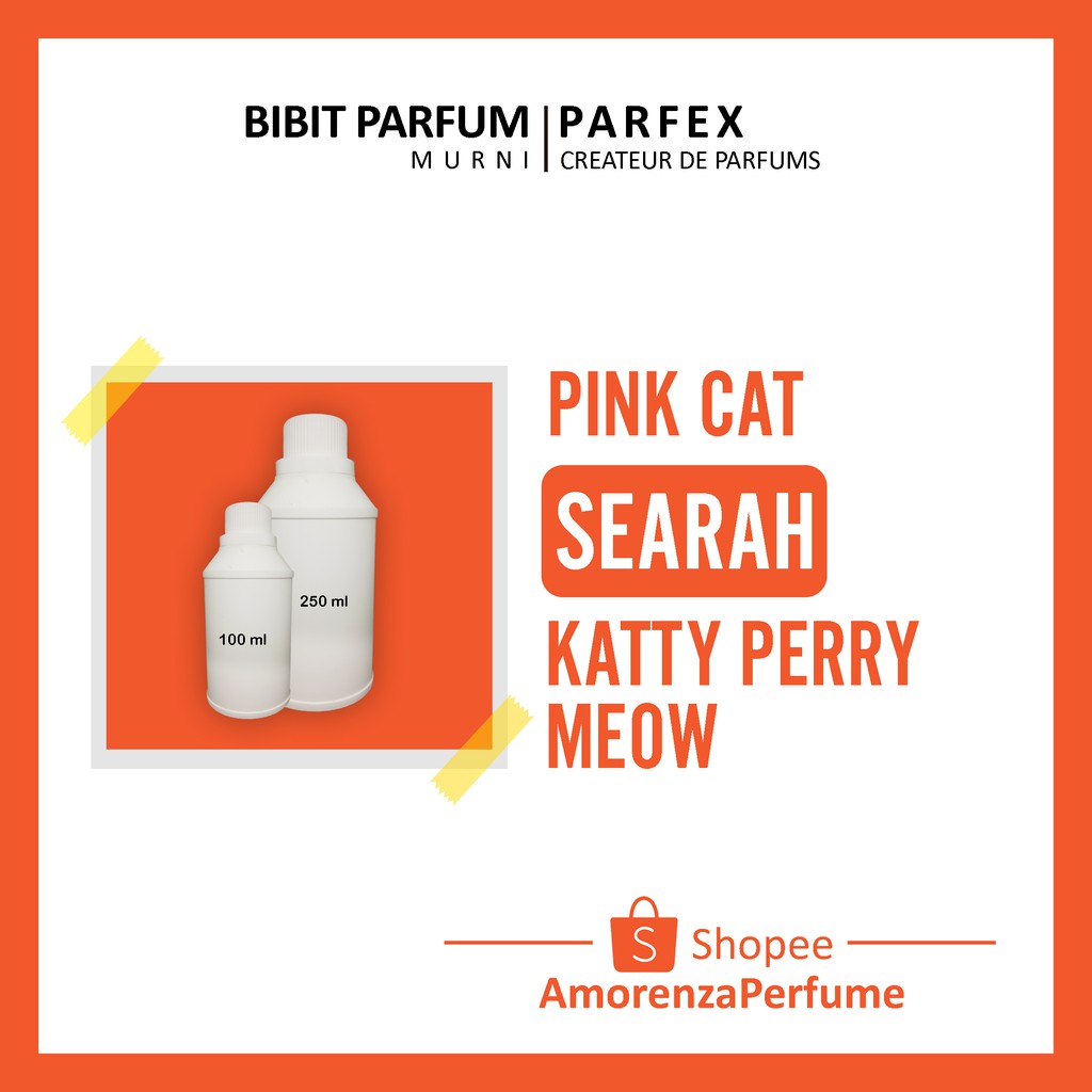 PINK CAT BIBIT PARFUM PARFEX ORIGINAL 100% / BIBIT PARFUM TAHAN LAMA/ BIBIT PARFUM