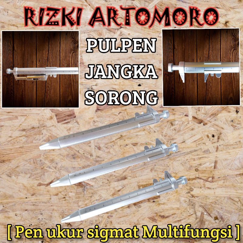 Jual PEN UKUR SIGMAT BALLPOINT MULTIFUNGSI MEASURING TOOL SCALE RULER