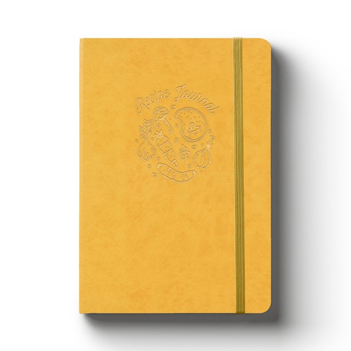 

A5 Recipe Journal Yellow