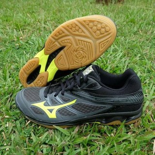  SEPATU  BADMINTON  MIZUNO THUNDER BLADE DARK SHADOW 