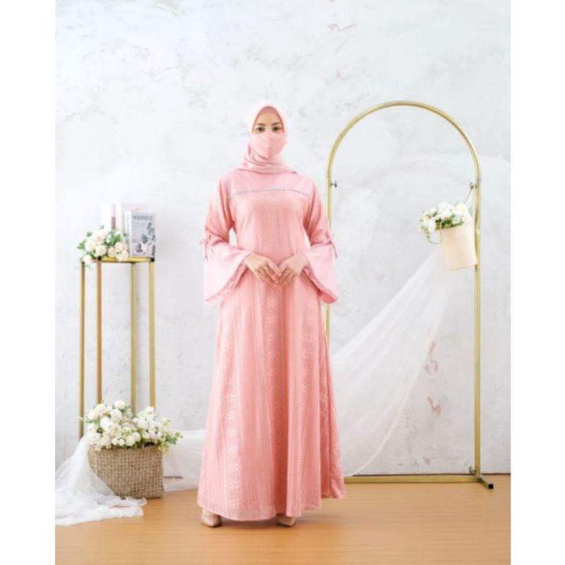 Produk original butik gamis terbaru//gamis pesta//gamis lebaran