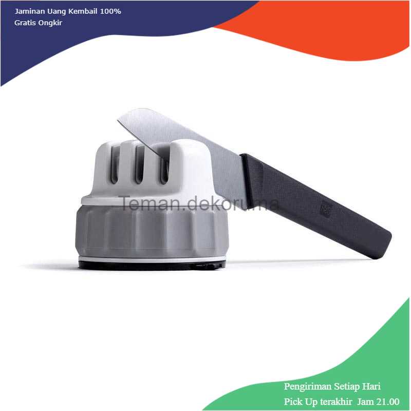 TD-DPR Huohou Pengasah Pisau Knife Sharpener Whetstone 3 Grinding - HU0066