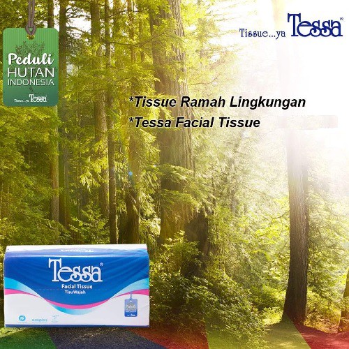 Tissue Tessa 250 Sheets Tisu Murah Lembut untuk Wajah-1