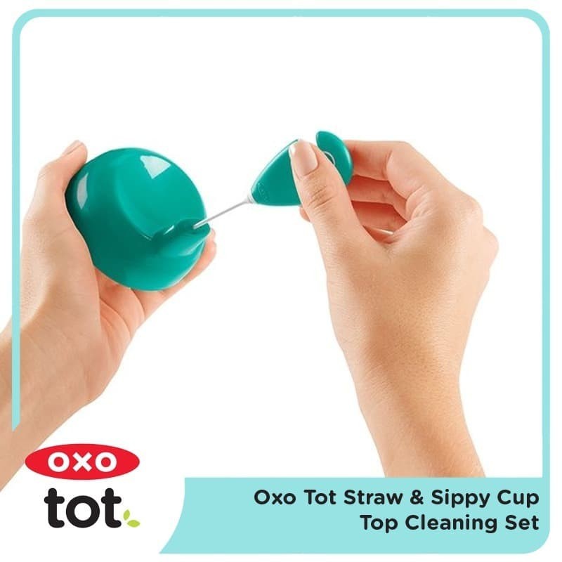 Oxo Tot Straw &amp; Sippy Cup Top Cleaning Set