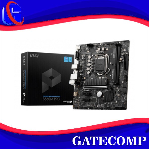 MSI B560M PRO Motherboard (DDR4, LGA1200)