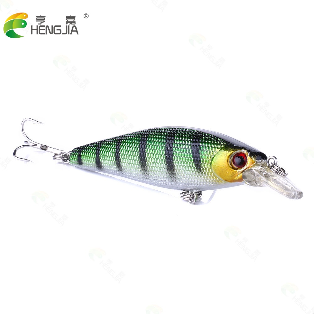 Hengjia 4pcs Umpan Pancing Tiruan Bentuk Ikan Kecil 8.5cm 10.3g