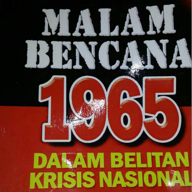 BUKU MALAM BENCANA 1965 MURAH BARU SEGEL