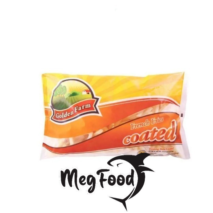 

Golden Farm Kentang Goreng Berbumbu French Fries Shoetring Coated 500g