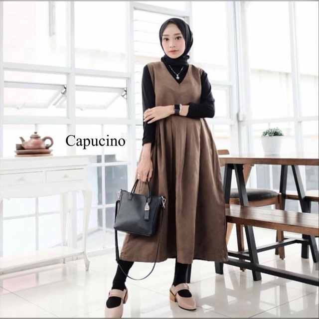 OUTER SUEDE / TUNIK SUEDE / DRESS WANITA