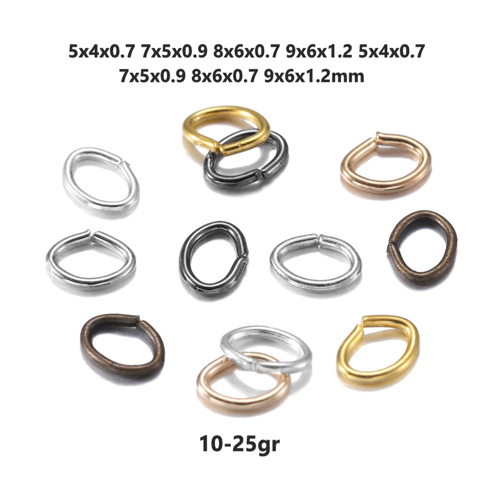 Ring Pengait Model Tutup Oval Harga/10-25gr