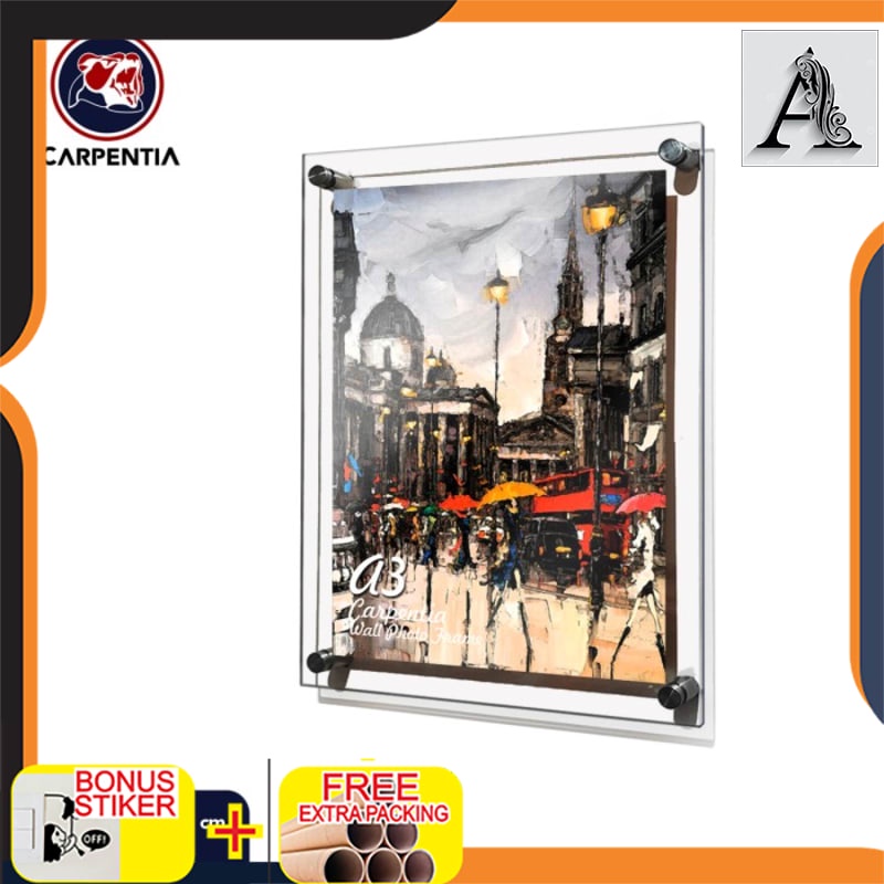 

Murah Acrylic Wall Frame [3 mm] / Bingkai Akrilik Poster Dinding - A3 Bening