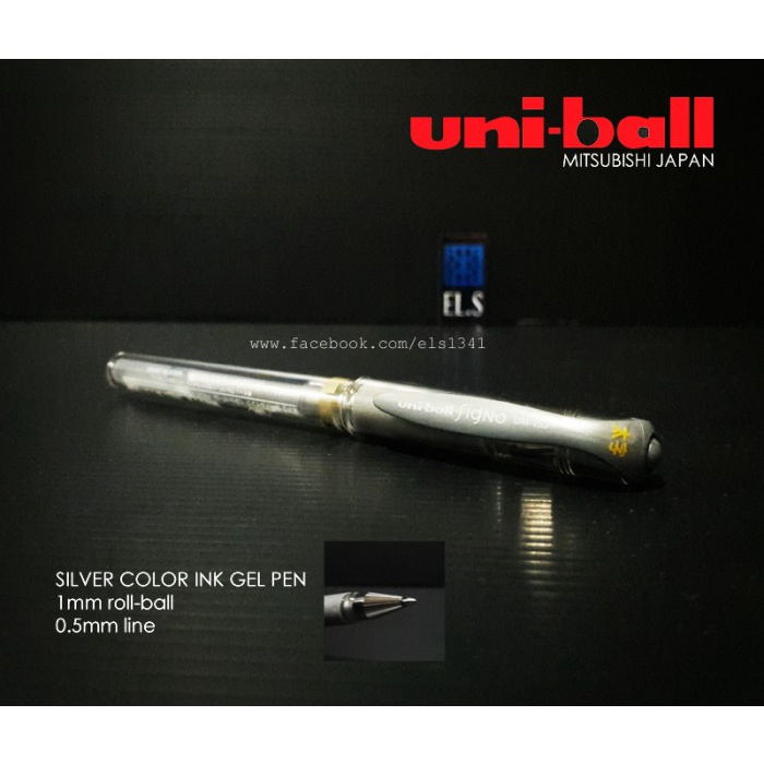 

Bagus Uni-Ball Signo Broad Pen Gel Silver Murah