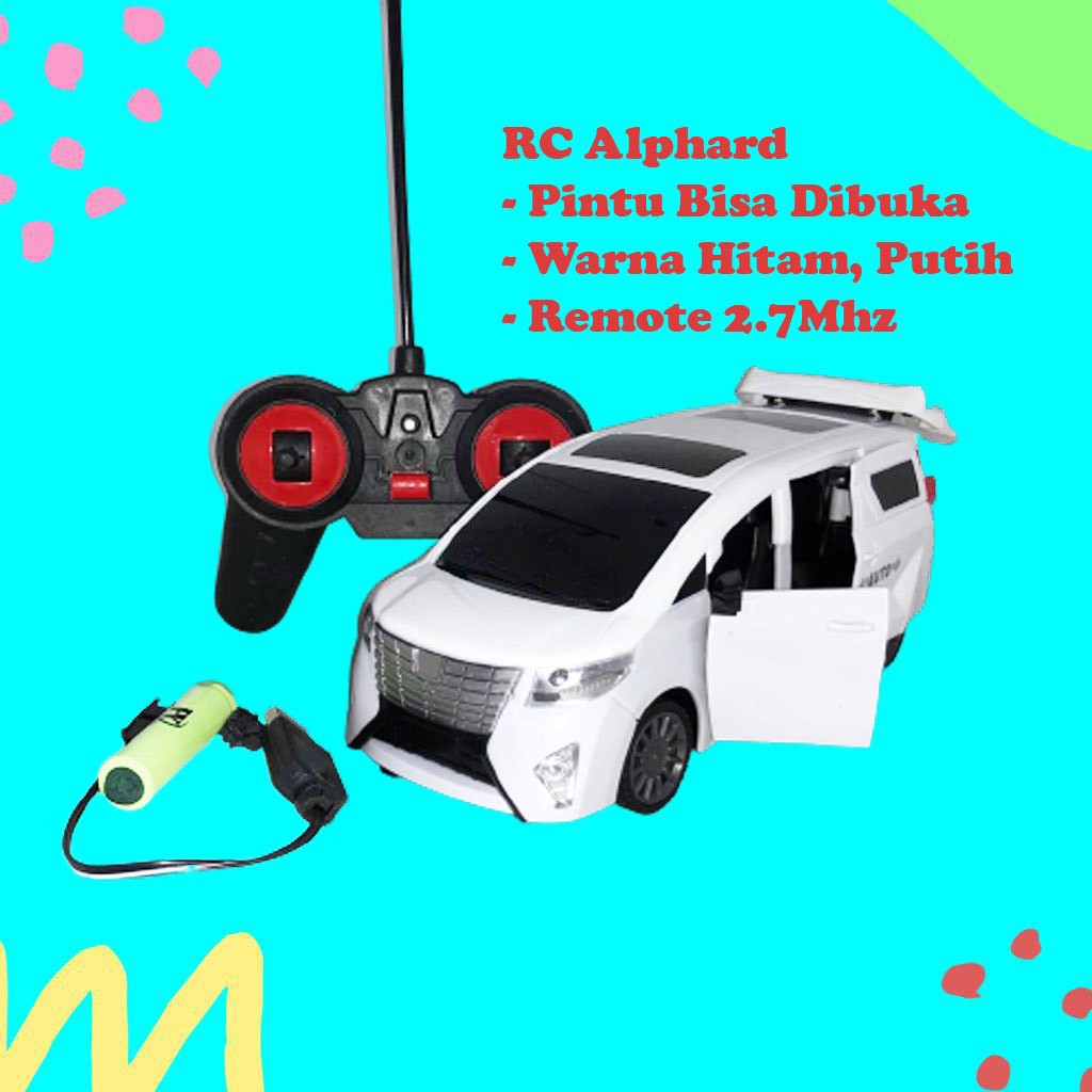 Remote Control / Mobil Remot Kontrol / Mobil Remot / Mainan Mobil Remote Control Alphard
