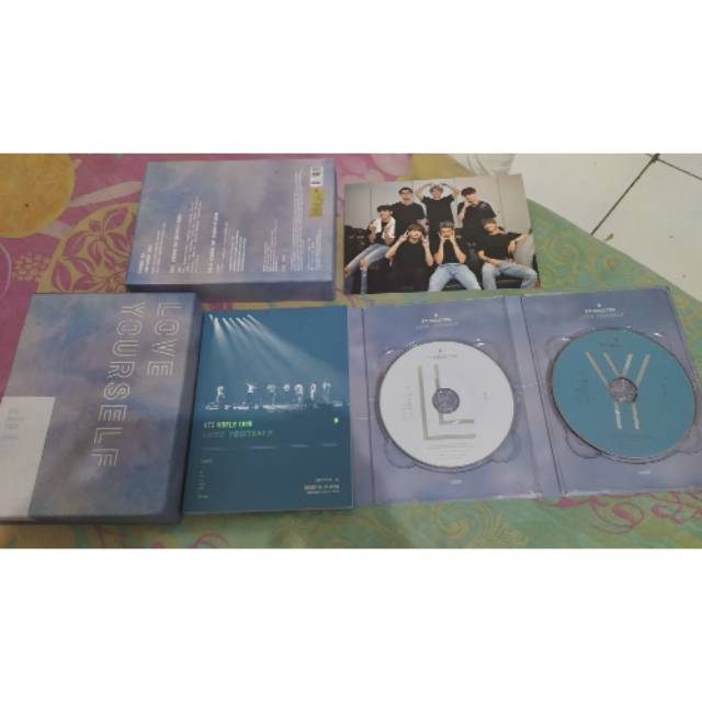 DVD BTS WORLD TOUR LOVE YOURSELF EUROPE NO PC