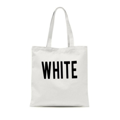 TOTEBAG FASHION PINK YELLOW WHITE BLACK / TOTE BAG WARNA / TOTEGBAG COLOUR / TOTEBAG FASHION