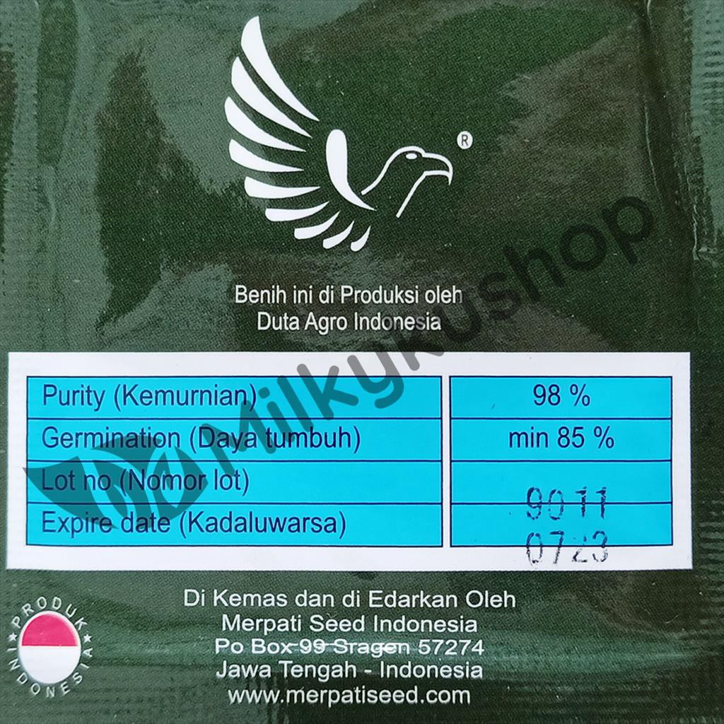 BENIH MERPATI SEED VANIA F1 TIMUN 40 BIJI SACHET KEMASAN PABRIK