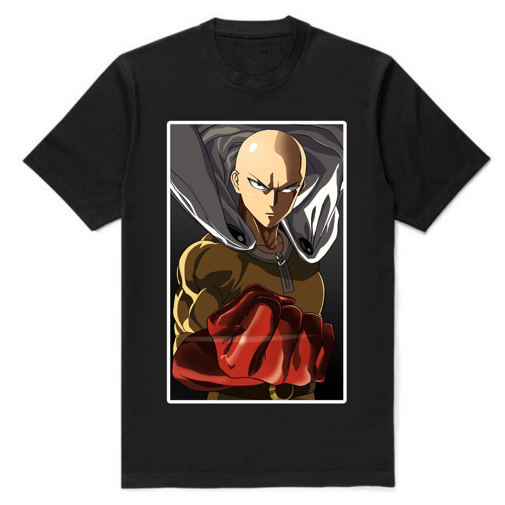 BAJU KAOS  ANIME  ONE PUNCH MAN SAITAMA DISTRO FULLPRINT 