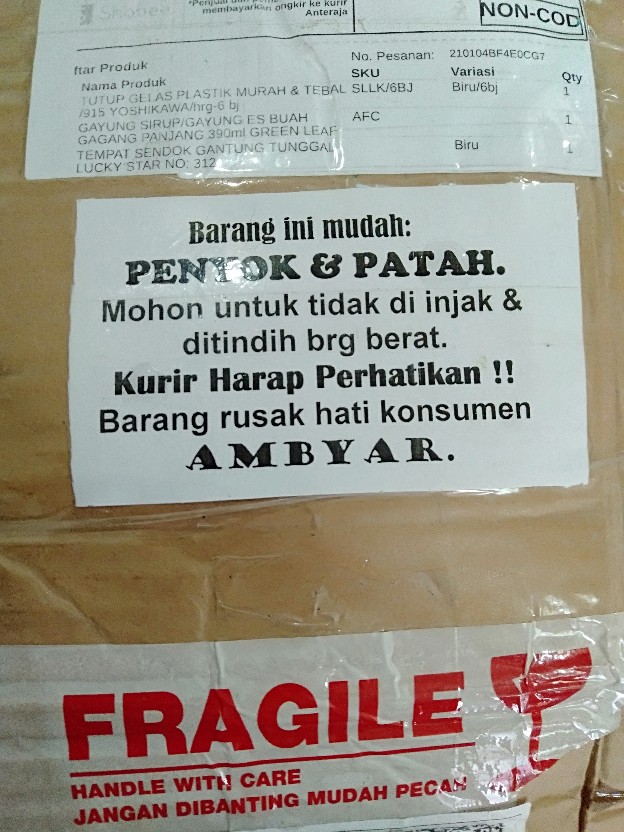 Gayung Sirup/gayung Es Buah Gagang Panjang 390ml Green Leaf