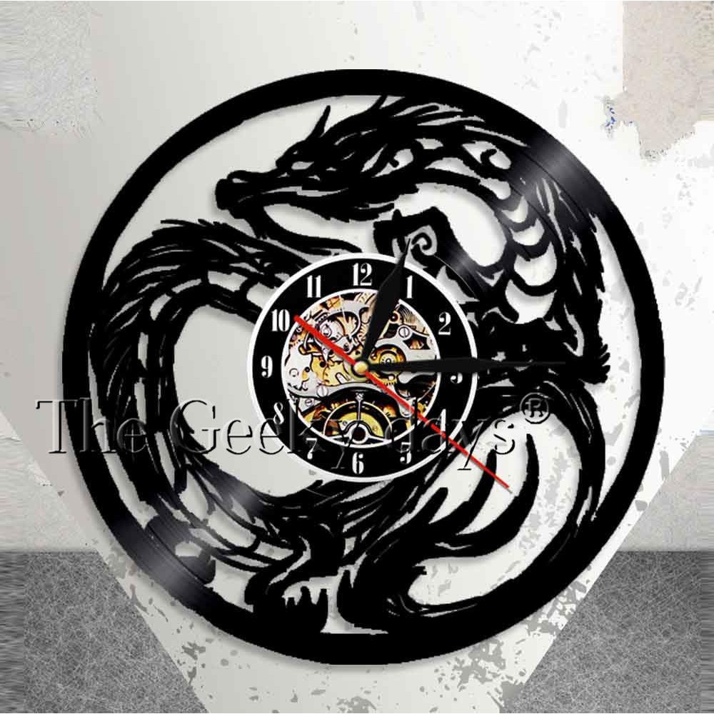 Yin Yang Dragon Art Ancient Mythical Animal Wall Clock Chinese Fantasy Monster Vinyl Shopee Indonesia Yin Yang Dragon Art Ancient Mythical Animal Wall Clock Chinese Fantasy Monster Vinyl Shopee Indonesia