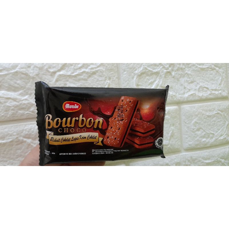 

2pcs Biskuit monde bourbounde rasa coklat 45gr