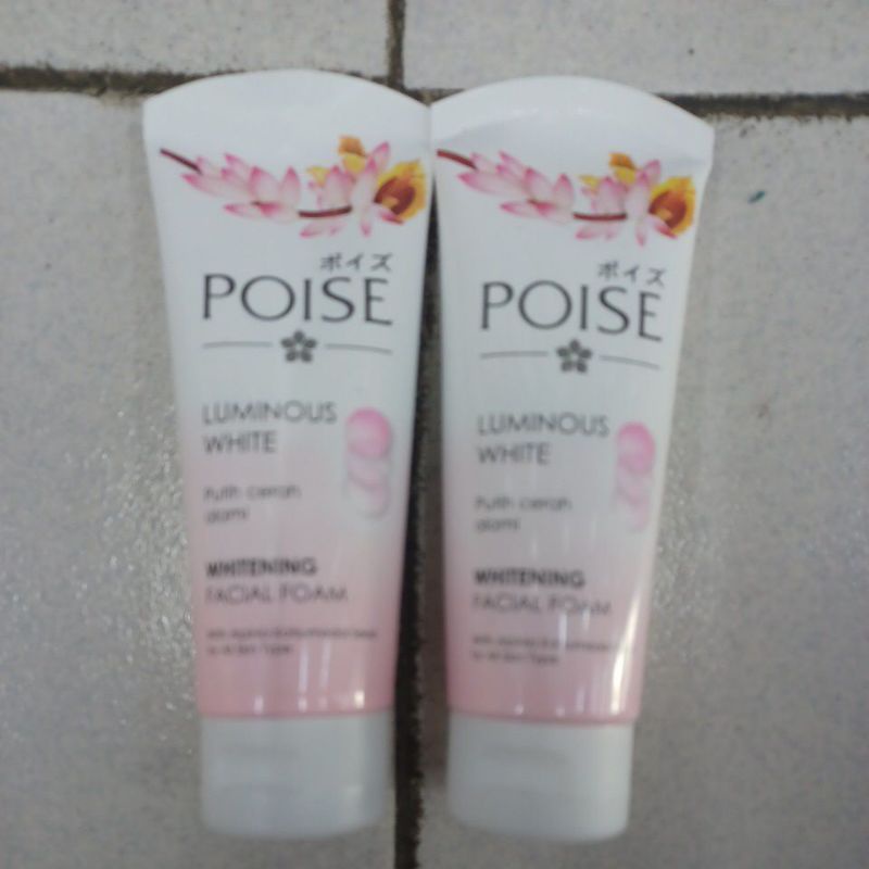 Poise Facial Foam Whitening 100g