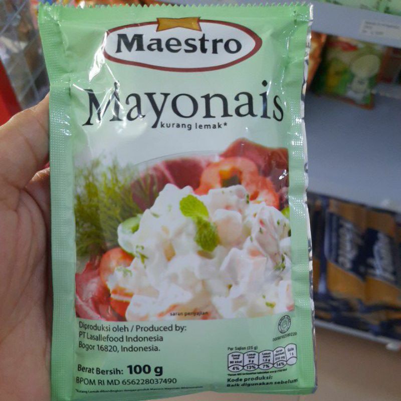 

MAESTRO MAYONAISE ORIGINAL 100GR