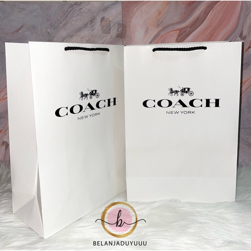 PaperBag Coach (READY STOCK JKT ) / Paperbag Branded / Pembungkus Kado